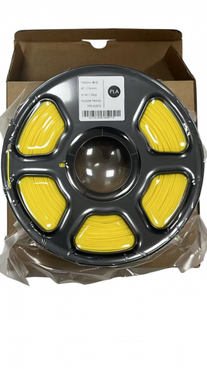 Filamento PLA de 1.75 mm de un 1k Amarillo