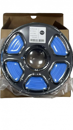 Filamento PLA de 1.75 mm de un 1k Azul