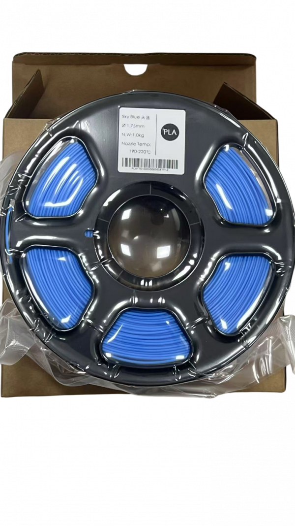 Filamento PLA de 1.75 mm de un 1k Azul