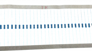 1/4W 1% Resistencia Q:5000 1K