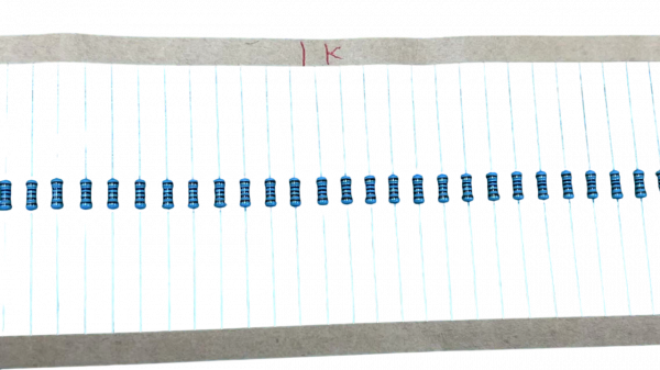 1/4W 1% Resistencia Q:5000 1K