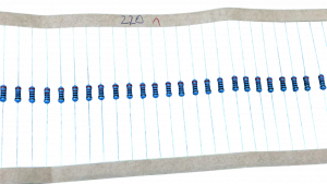 1/4W 1% Resistor SPQ:5000  220OHM