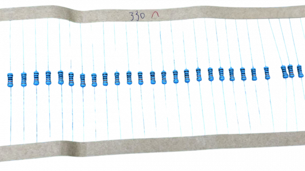 1/4W 1% Resistencia SPQ:5000  330OHM