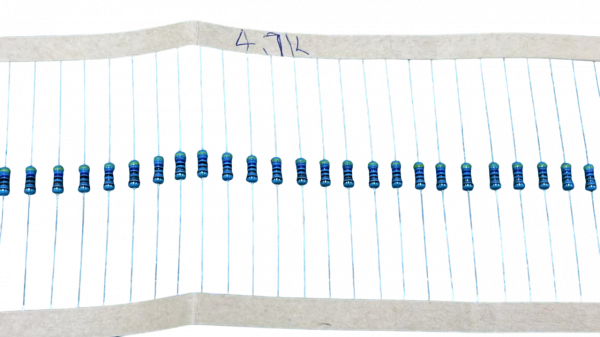 1/4W 1% Resistencia SPQ:5000 4.7K
