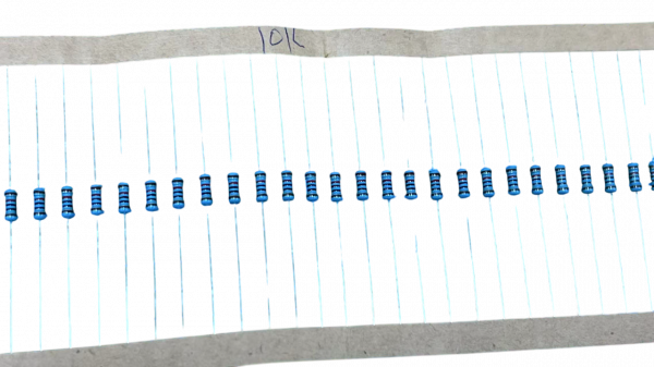 Resistencia 1/4W 1% SPQ:5000 10K